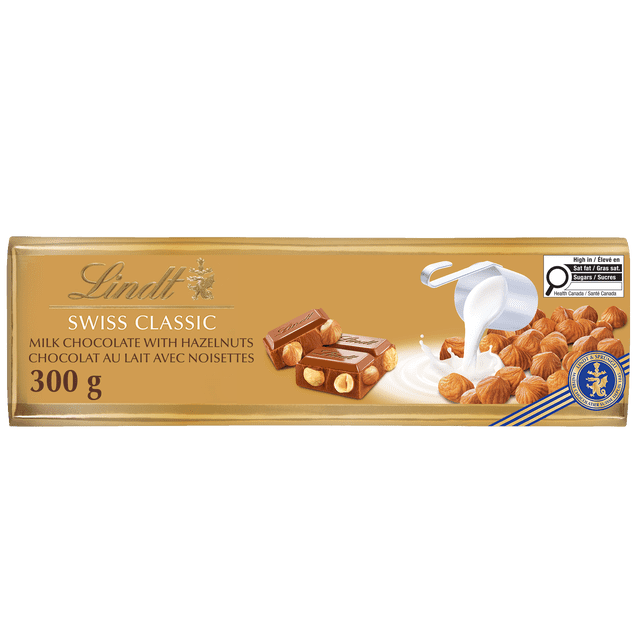 Lindt SWISS CLASSIC Chocolate Bar 300g