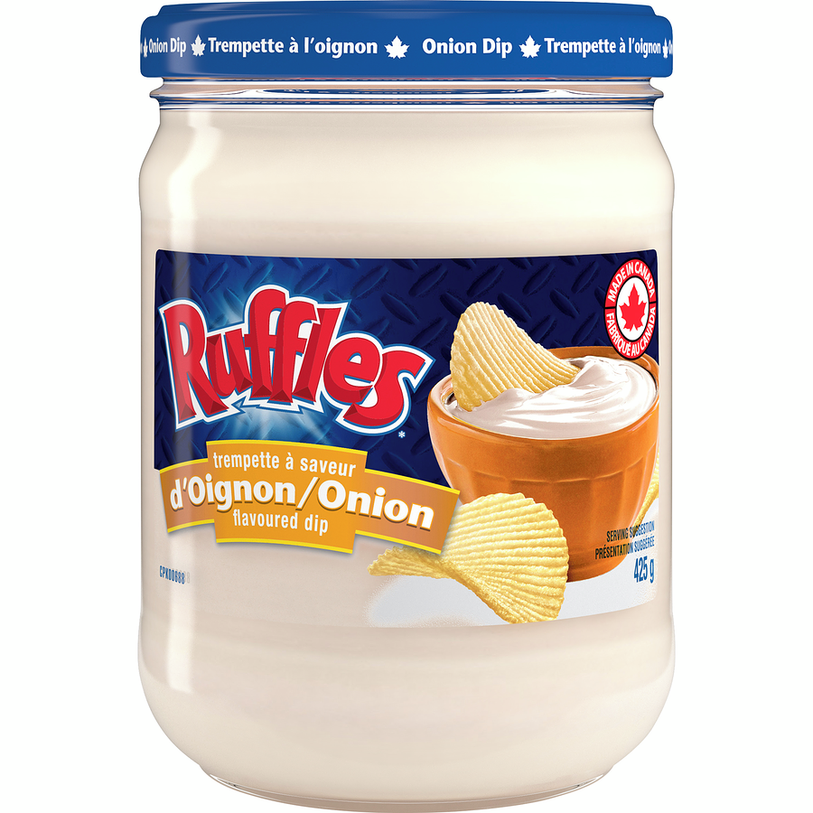 Ruffles Flavoured Dip (Onion) 425g
