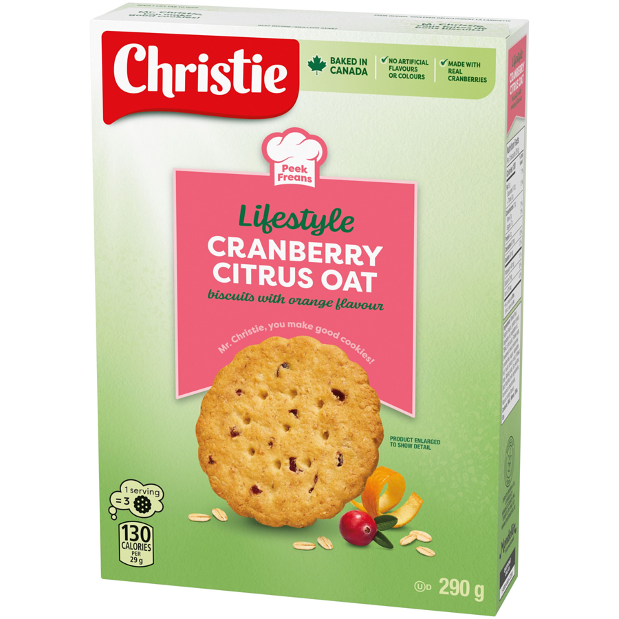 Peek Freans Cranberry Citrus Oats Biscuit 290g