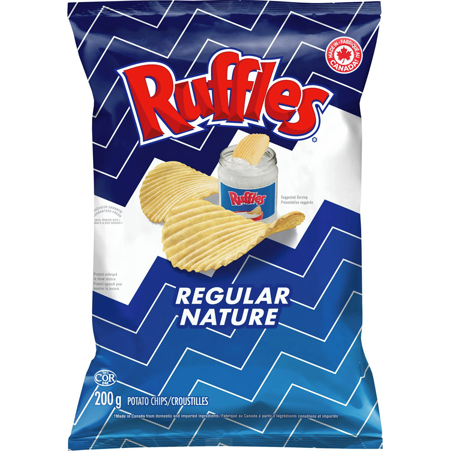Ruffles Regular Potato Chips 200g