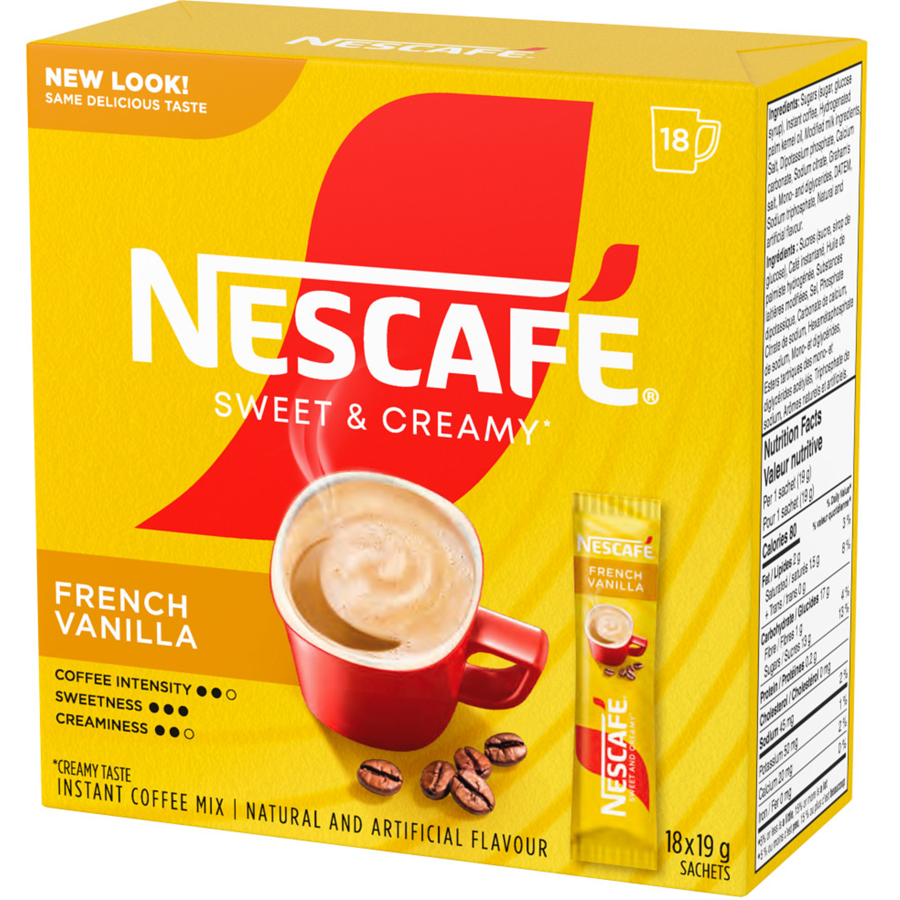 Nescafe Sweet & Creamy Instant Coffee Mix (French Vanilla)