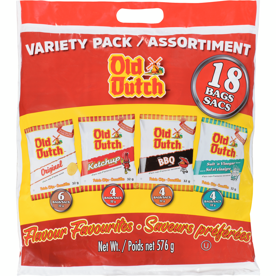 Old Dutch Variety Pack 18 Packs