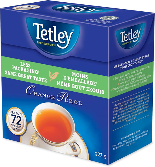 Tetley Orange Pekoe Tea Bag 72ct
