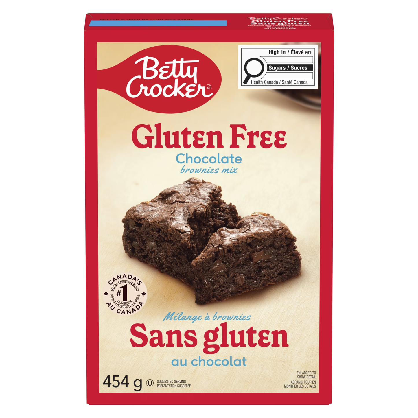 Betty Crocker Gluten Free Brownies Baking Mix, Chocolate, 454g