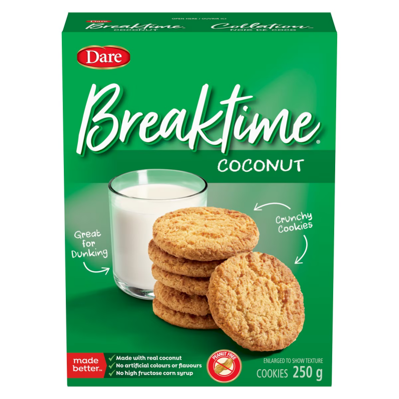 Breaktime Coconut Crunchy Cookies 250g