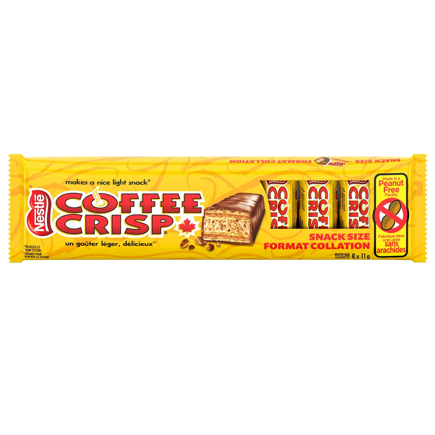 Coffee Crisp Chocolate Bars Minis 11g x 8pcs