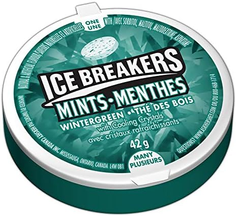 Wintergreen Mint Candy 42g 6 Pack