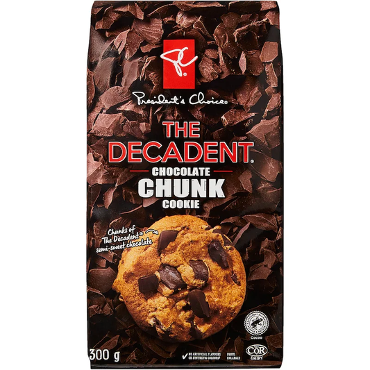 President’s Choice The Decadent Chocolate Chunk Cookie 300g