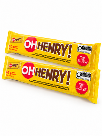 OH HENRY! Chocolate Candy Bars Bundle, Snack Size Treats, 2 x 4.23 OZ,