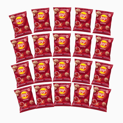 Lays Ketchup Potato Chips Minis 40g x 20ct