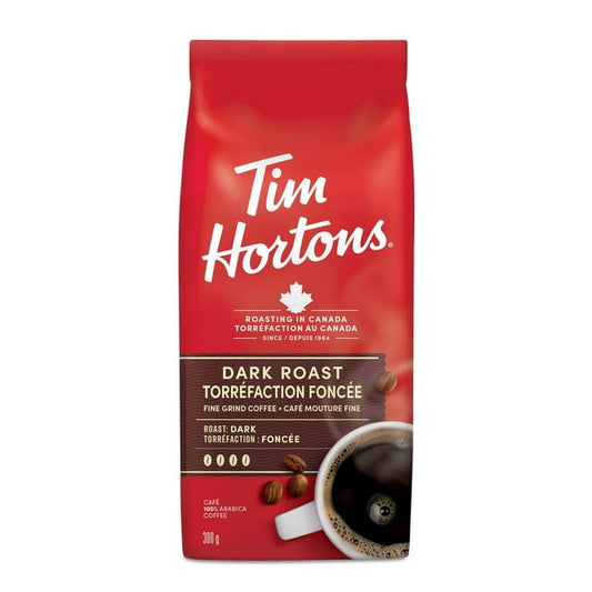 Tim Hortons Dark Roast Fine Grind Coffee