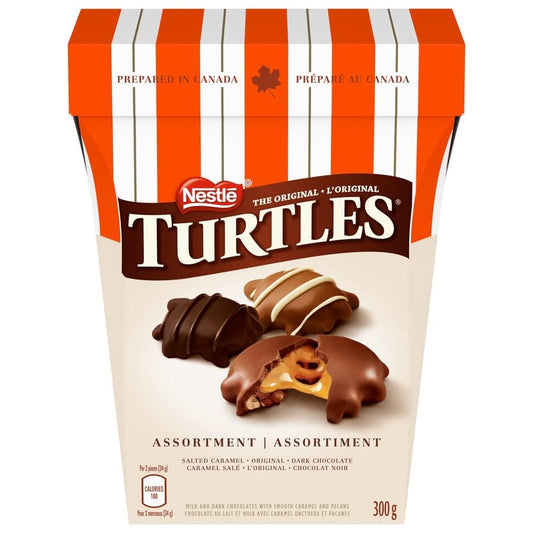 Turtles Assortment (Salted Caramel, Classic, Dark Chocolate)