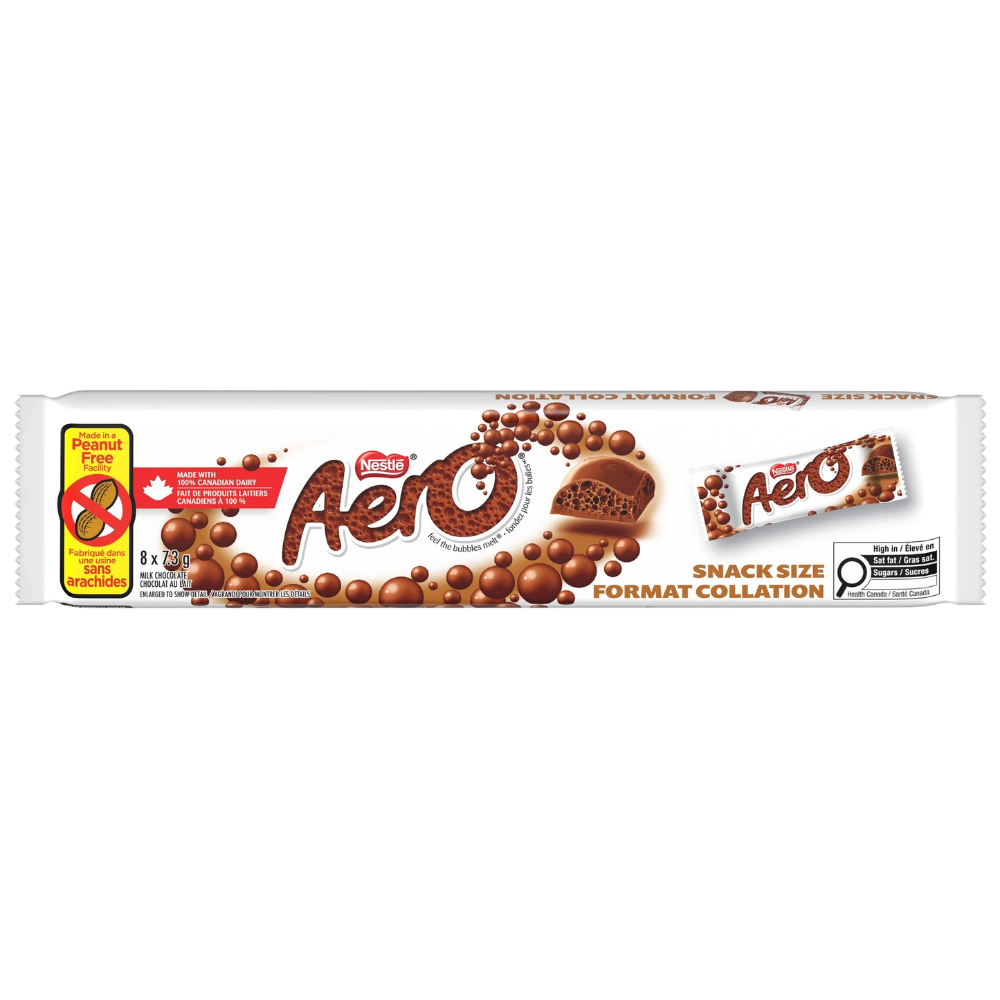 Aero Chocolate Bars Minis 7.3g x 8pcs