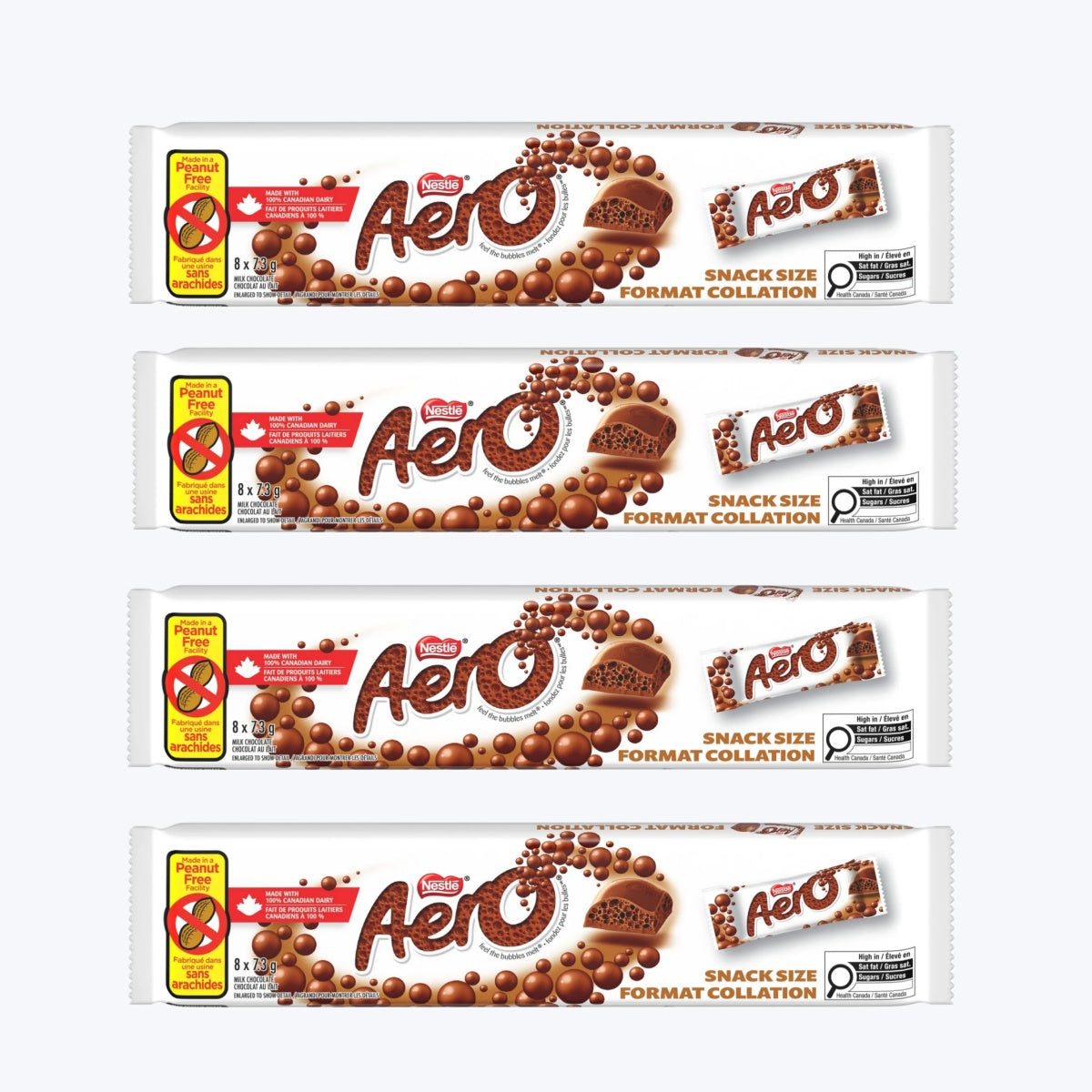 Aero Chocolate Bars Minis 7.3g x 8pcs
