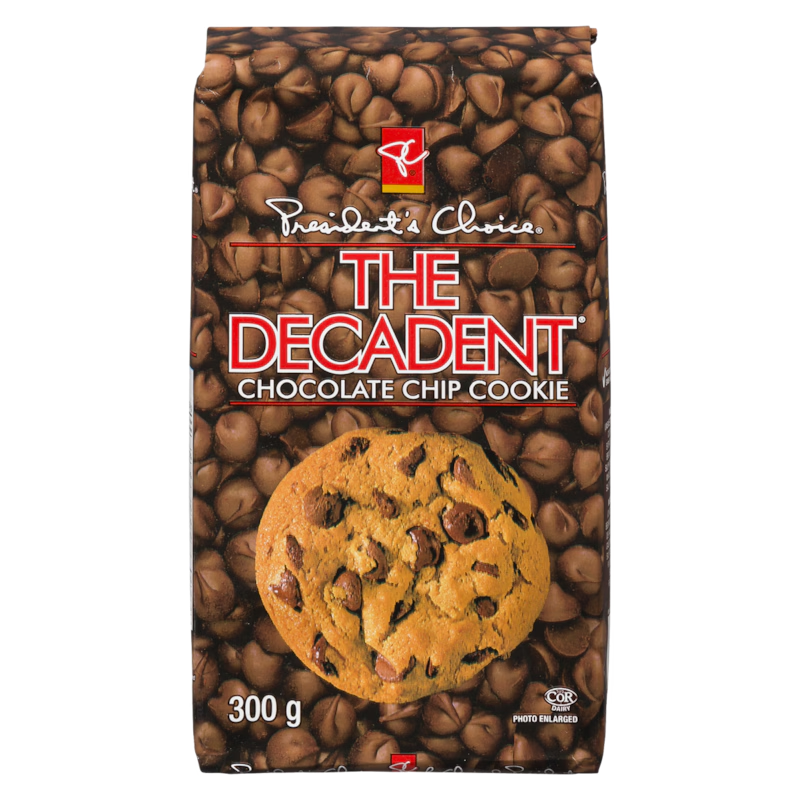 President’s Choice The Decadent Chocolate Chip Cookie 300g