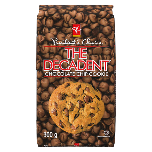 President’s Choice The Decadent Chocolate Chip Cookie 300g