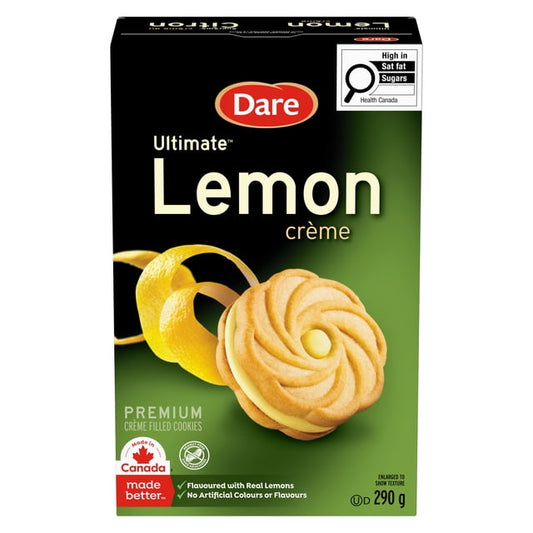 Dare Ultimate Lemon Crème Cookies 290g