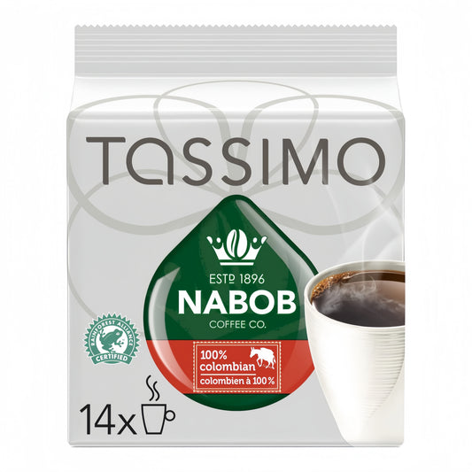 Tassimo Nabob 100% Colombian Coffee Single Serve T-Discs 14ct
