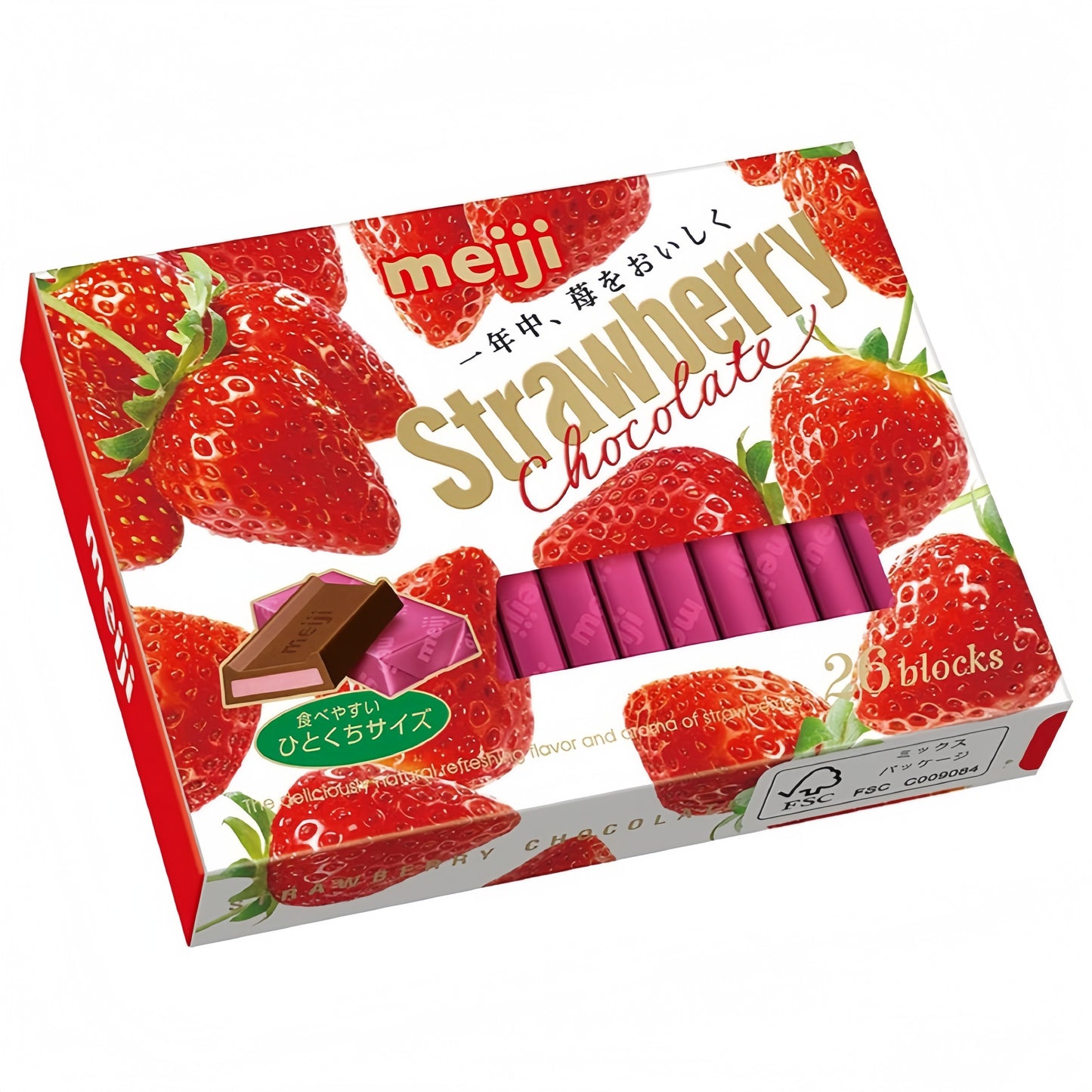 Meiji Chocolate (Strawberry)