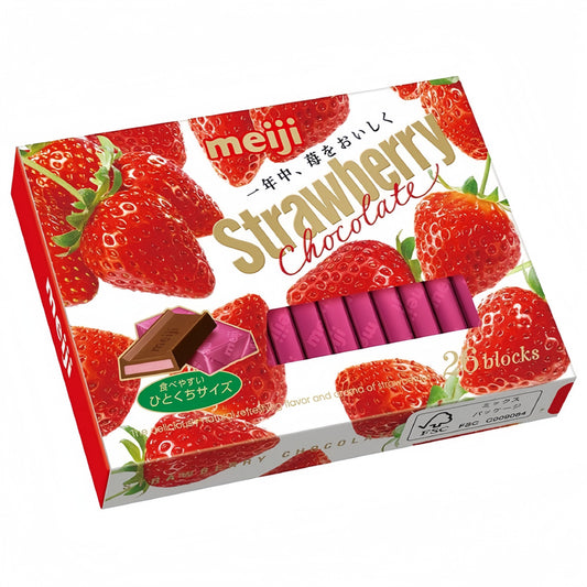 Meiji Chocolate (Strawberry)