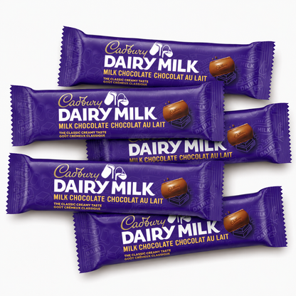Cadbury Dairy Milk Chocolate Bars Full Size 38g each