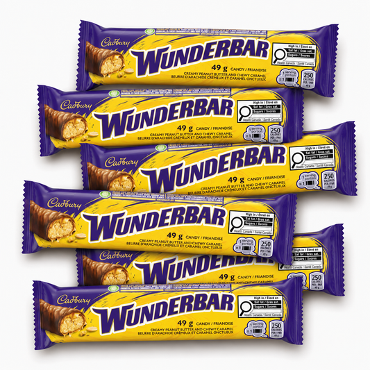 Wunderbar Chocolatey Candy Bar Full Size 49g