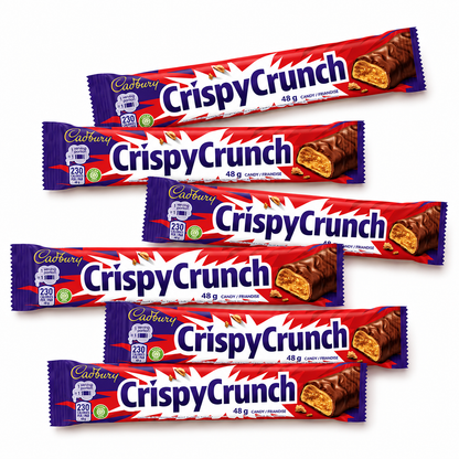 Crispy Crunch Chocolatey Candy Bars Full Size 48g each