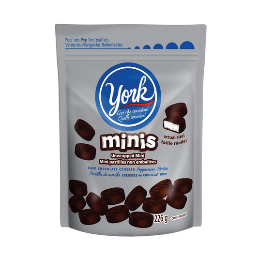 York Dark Chocolate Peppermint Patties Minis