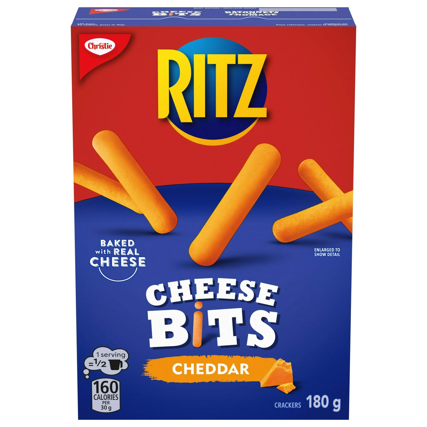 RITZ Cheese Bits Cheddar Crackers