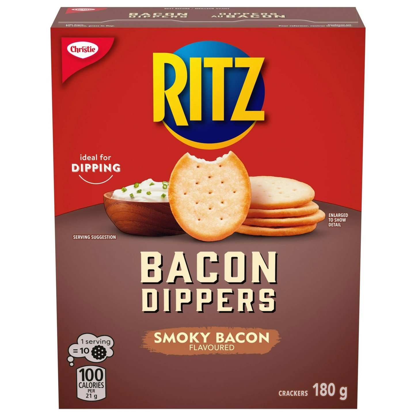 Ritz Bacon Dippers Smoky Bacon Crackers