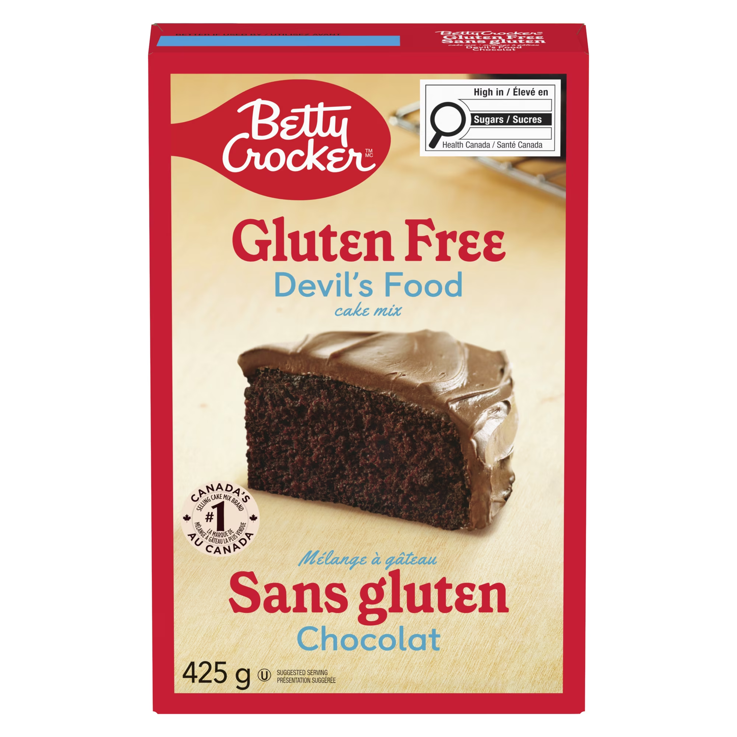 Betty Crocker Gluten Free Devil's Food Cake Mix, 425 g