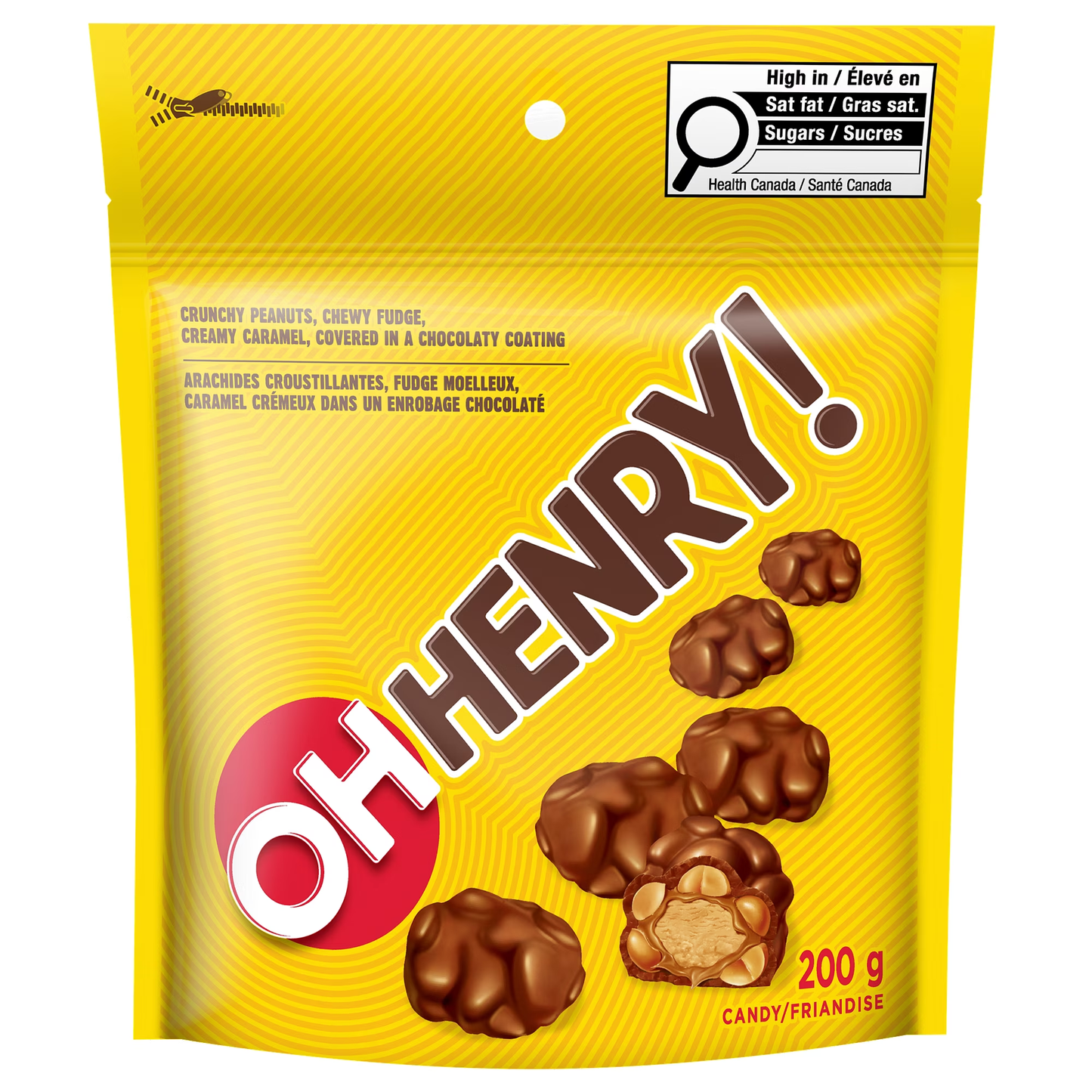 Oh Henry! Chocolate Bars Minis Bites 200g Sharing Bag