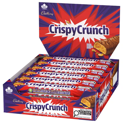 Crispy Crunch Chocolatey Candy Bars Full Size 48g each