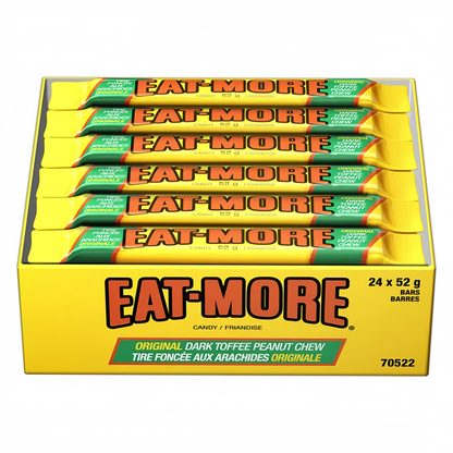 Eat-More Chocolate Candy Bars Full Size 52g each
