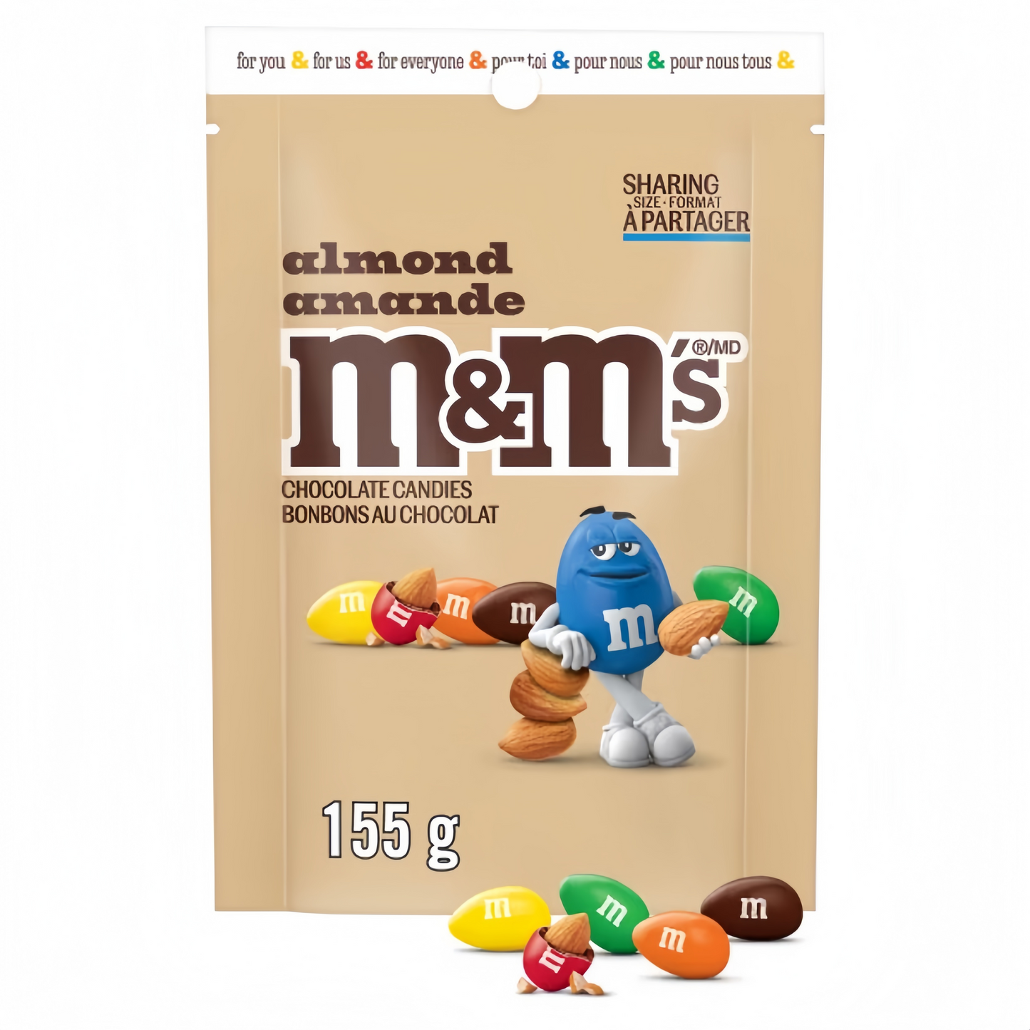 M&M's Almond Milk Chocolate Candy 155g