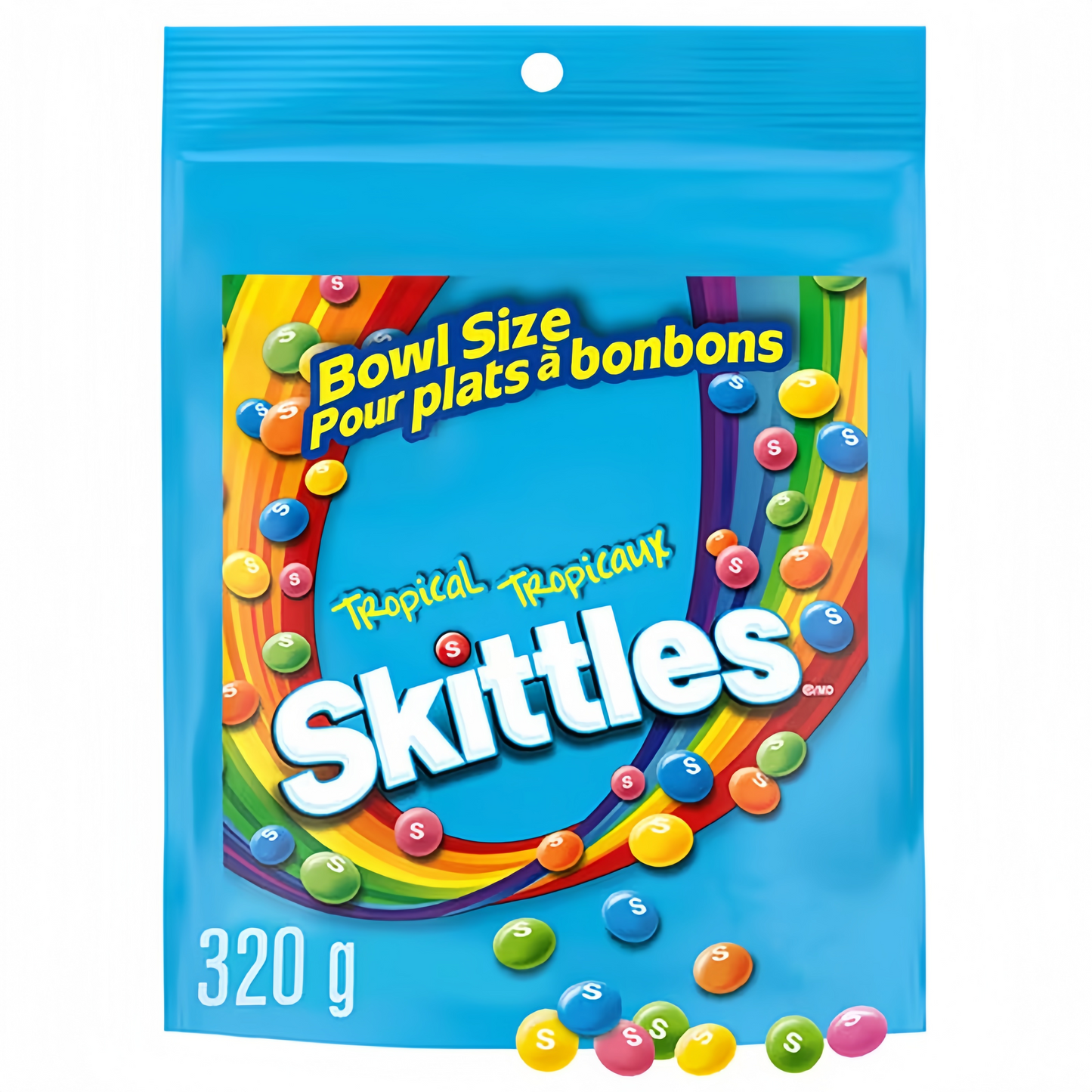 Skittles Tangy Tropical Chewy Candy 320g