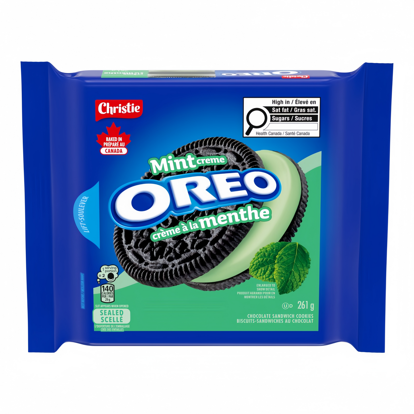 Oreo Mint Crème Cookies
