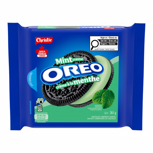 Oreo Mint Crème Cookies