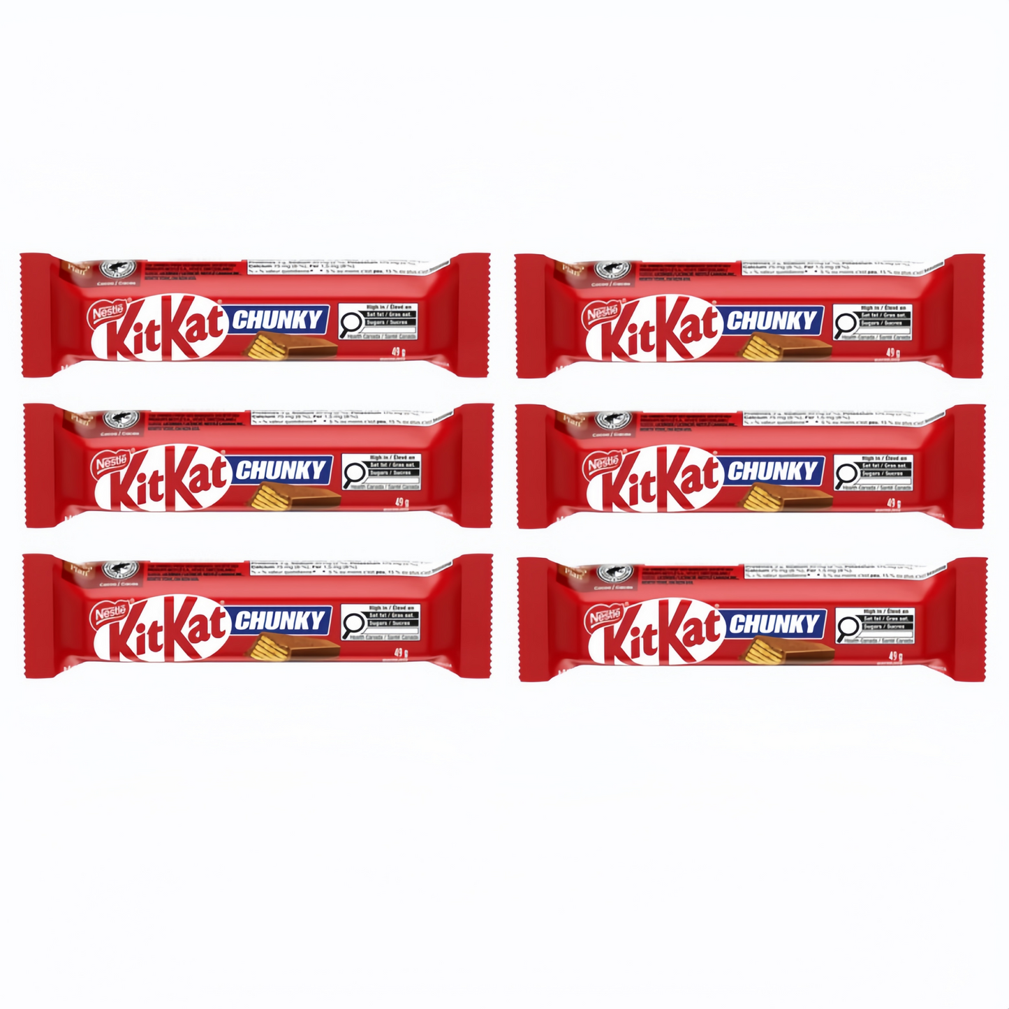 KitKat Chunky Milk Chocolate Bar 49g each