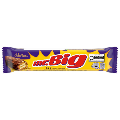 Mr.Big Chocolatey Candy Bars Full Size 50g each