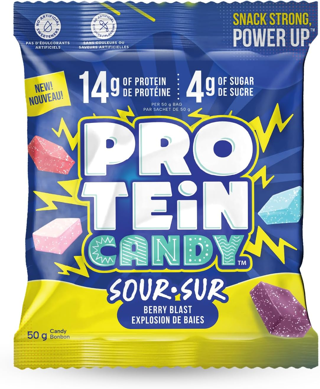 Berry Punch Protein Candy 50g Bag