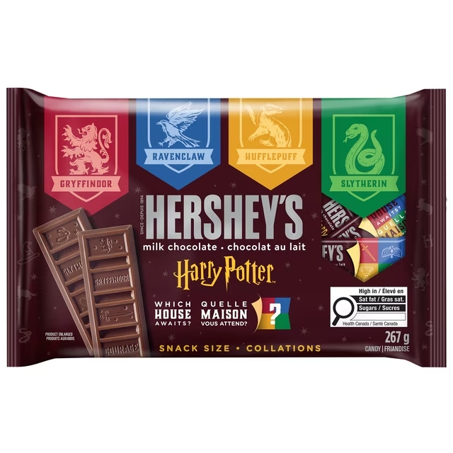 Milk chocolate snack size bars 21 count 267g