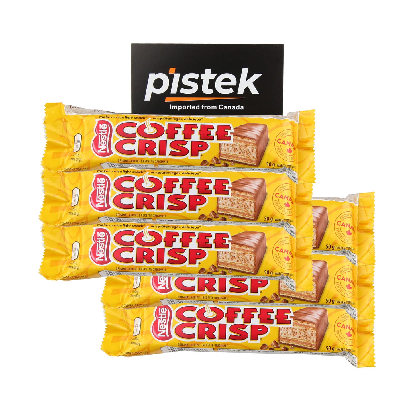Coffee Crisp Chocolate Candy Bars Full Size 50g