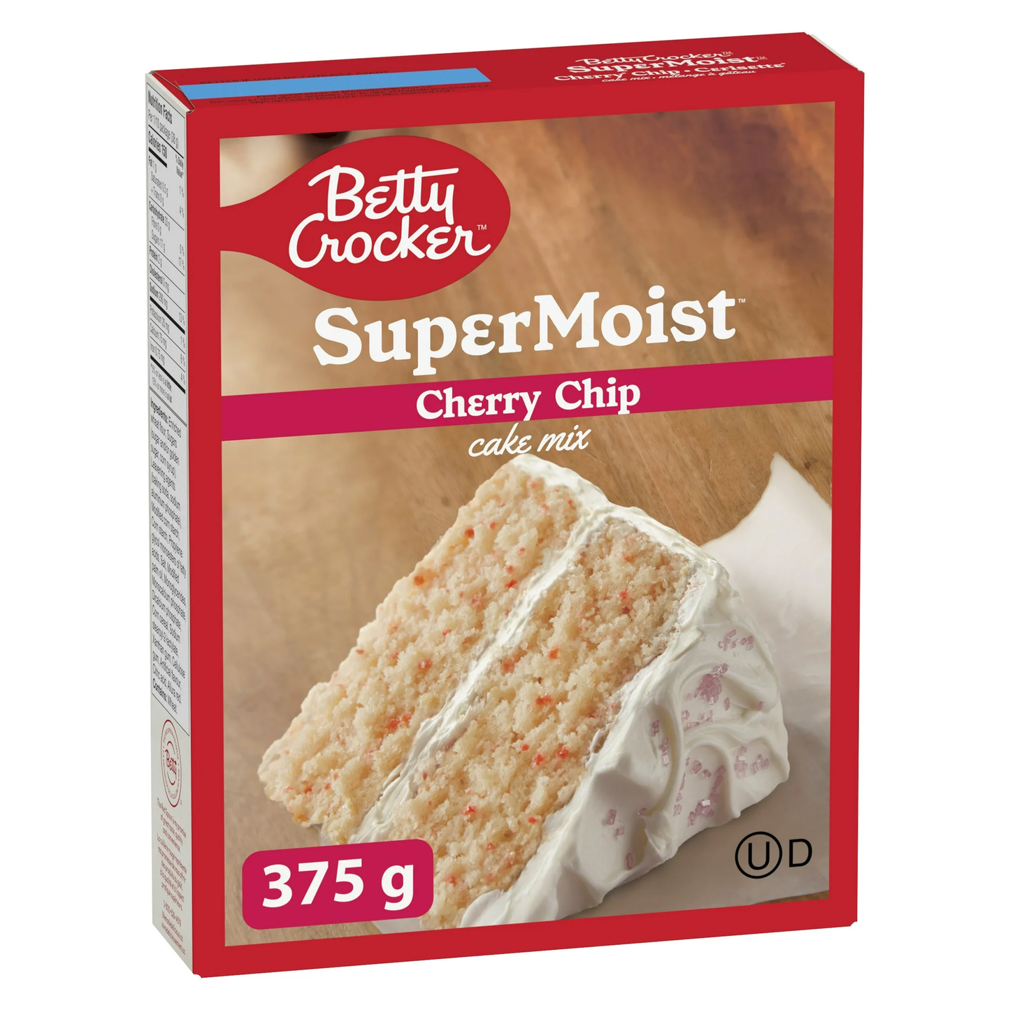 Betty Crocker Super Moist Cherry Chip Cake Mix 375g