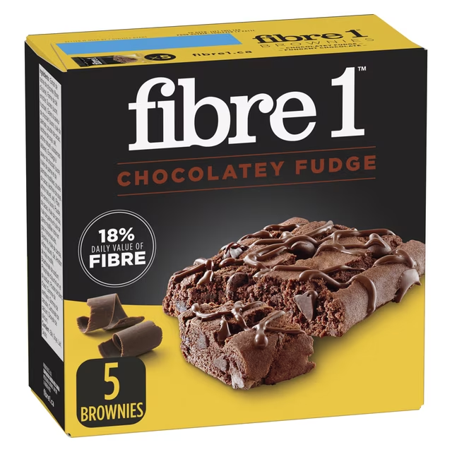 Fibre 1 Brownies Chocolatey Fudge 5 pack