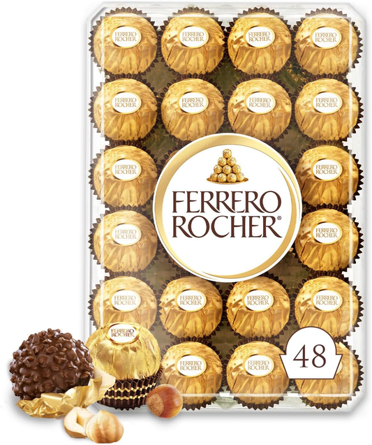 Standard: Hazelnut Milk Chocolate Gift Box 48 Pieces 600g