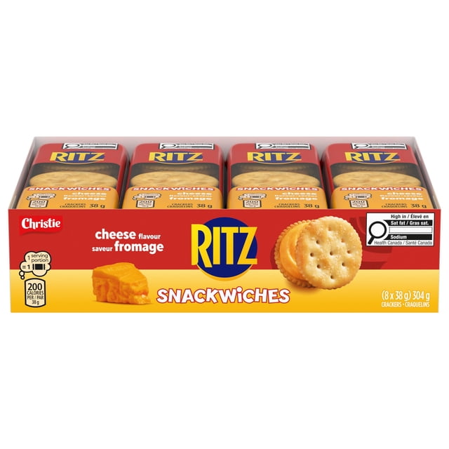 Ritz Snackwich Crackers, Cheese Flavour
