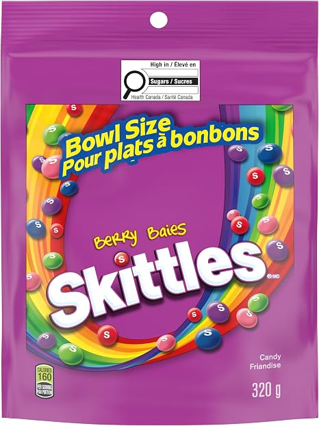 Berry Chewy Candy Bowl Size Bag 320g