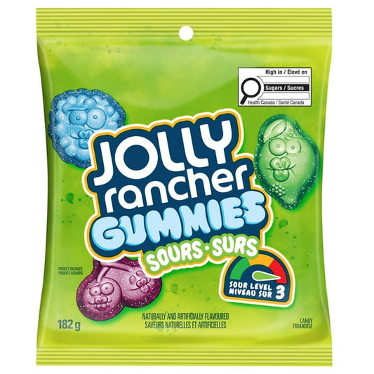 JOLLY RANCHER GUMMIES Sours Original 182g