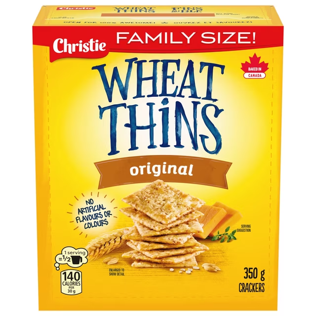 Wheat Thins Original Crackers 350g Family Size